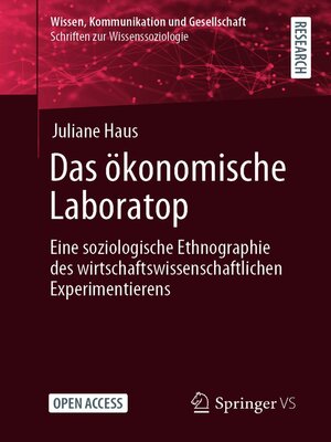 cover image of Das ökonomische Laboratop